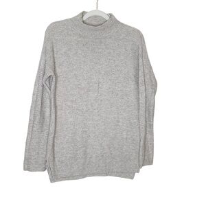 OLD Navy light pinkish/grey high neck sweater. Long sleeves. Size M